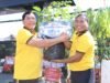 Bukan Kue atau Karangan Bunga, Polres Lamongan Dihadiahi 126 Pohon