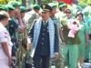 Haru, Kodim Lamongan Lepas Dua Danramil Purna Tugas dengan Tradisi Pedang Pora