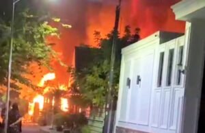 Rumah di Campurrejo Bojonegoro Ludes Terbakar, Kerugian Ditaksir Ratusan Juta