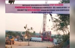 Belum Ada Sosialisasi, Reaktivasi Sumur Minyak di Tuban Tuai Penolakan Warga