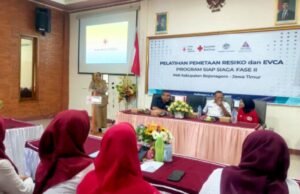 PMI Bojonegoro Siapkan Dua Desa Hadapi Ancaman Banjir Bengawan Solo