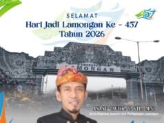 Kadis Koperasi – Industri dan Perdagangan Lamongan Mengucapkan Selamat Hari Jadi Lamongan Yang ke-457