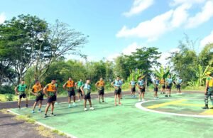 Yonkes 2 Kostrad Gelar Lari 8K, Uji Kesiapan Fisik Prajurit