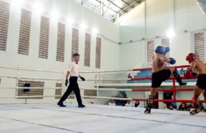 Kickboxing Porkab II Bojonegoro: Kecamatan Kota Borong Dua Medali Emas