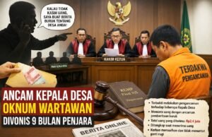 Modus Tawarkan Kerja Sama Berita, Oknum Wartawan Berakhir di Penjara