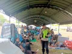 Polsek Tambakrejo Bojonegoro Siaga Pagi, Arus Lalu Lintas Dipastikan Lancar