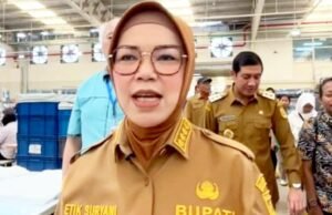 Bupati Sukoharjo Etik Suryani Jadi Tersangka, Diduga Kantongi Rp2,93 Miliar