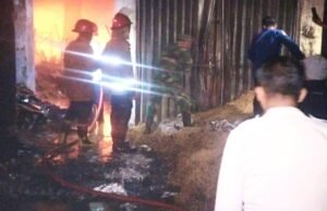 Pasar Agrobis Babat Lamongan Terbakar Hebat, Polisi Selidiki Penyebabnya