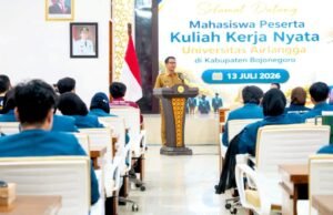 200 Mahasiswa Unair Terjun ke 20 Desa Bojonegoro, Bupati Setyo Wahono Titip Pesan Penting