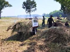 TMMD 129 Kesongo Bojonegoro Segera Dibuka, TNI dan Warga Kompak Kerja Bakti
