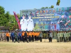 TMMD 129 Bojonegoro Resmi Dimulai, Desa Kesongo Bersolek Selama 30 Hari