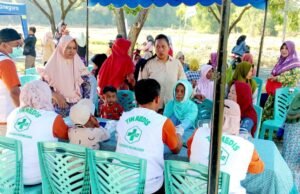 TMMD 129 Bojonegoro Hadirkan Cek Kesehatan Gratis, Antusiasme Warga Membludak