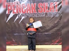 Siswi MI Gaya Baru Kedungadem Bojonegoro Raih Juara II Pencak Silat Unigoro 2026