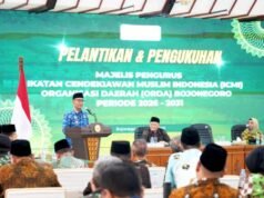 ICMI Bojonegoro Resmi Dilantik, Bupati Siapkan Ruang Kolaborasi Baru