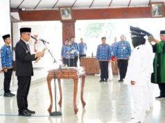 Bupati Setyo Wahono Lantik 5 Kades PAW Bojonegoro, Titip Pesan Bangun Desa
