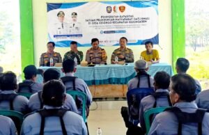 TMMD 129 Bojonegoro Gembleng Satlinmas Kesongo, Siap Jadi Garda Terdepan Keamanan Desa