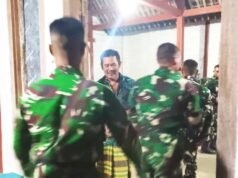 TMMD 129 Bojonegoro Hadirkan Kisah Hangat, Sumardi Kini Jadi Orang Tua Asuh Prajurit TNI