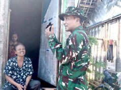 Satgas TMMD 129 Bojonegoro Datangi Rumah Tini, Harapan Baru untuk RTLH di Kesongo