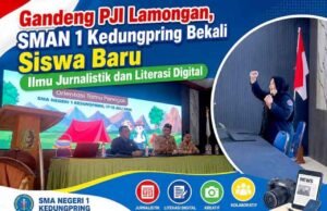 SMAN 1 Kedungpring Gandeng PJI Lamongan, Siswa Baru Diajari Literasi Digital