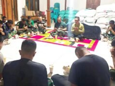Warga Kesongo dan Satgas TMMD 129 Bojonegoro Gelar Tasyakuran Penuh Haru