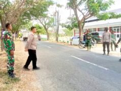 TNI Polri Kompak Amankan Pembongkaran Bangunan TMMD 129 Bojonegoro, Rest Area Baru Segera Dibangun
