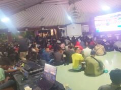 Bola Gembira Bojonegoro Sukses, Nobar Final Piala Dunia Dipenuhi Hadiah dan Hiburan