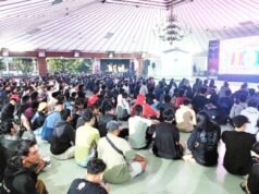 Pendopo Malowopati Bojonegoro Bergemuruh, Nobar Final Spanyol vs Argentina Banjir Doorprize