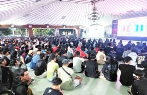 Pendopo Malowopati Bojonegoro Bergemuruh, Nobar Final Spanyol vs Argentina Banjir Doorprize