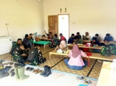 TMMD 129 Bojonegoro Bawa Berkah, Warung Bakso di Kesongo Kebanjiran Pembeli