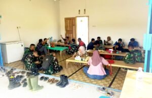 TMMD 129 Bojonegoro Bawa Berkah, Warung Bakso di Kesongo Kebanjiran Pembeli