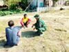 Babinsa Kesongo Ajak Warga Sukseskan TMMD 129 Bojonegoro