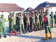 Masuki Pekan Kedua, Satgas TMMD 129 Bojonegoro Tancap Gas
