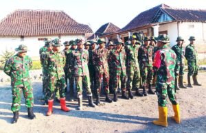 Masuki Pekan Kedua, Satgas TMMD 129 Bojonegoro Tancap Gas