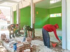 Dikebut, Renovasi SDN Kesongo 1 TMMD 129 Segera Rampung