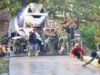 Satgas TMMD 129 Bojonegoro Kebut Cor Jalan Kedungpandan, Warga Tak Sabar Menikmati Hasilnya