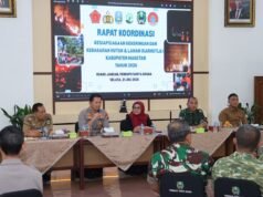 Polres Magetan bersama TNI dan Pemerintah daerah siapkan strategi antisipasi Kekeringan dan Karhutla