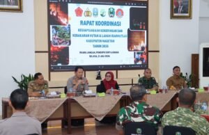 Polres Magetan bersama TNI dan Pemerintah daerah siapkan strategi antisipasi Kekeringan dan Karhutla