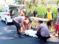 Pelajar 16 Tahun Tewas Usai Motor Tabrakan dengan Truk di Sambeng Lamongan