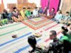 Satgas TMMD 129 Bojonegoro Ikut Tahlilan Warga, Bukti Kedekatan TNI dan Rakyat