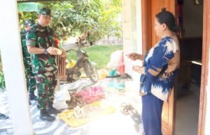 Dansatgas TMMD 129 Bojonegoro Sambangi UMKM Lokal Kesongo Gethuk