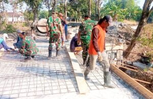 TNI Turun Tangan, Jembatan Aramco Jadi Harapan Baru Warga Sumberjo Lamongan