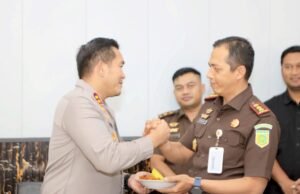 Kapolres Lamongan Temui Kajari, Perkuat Sinergi Penegakan Hukum