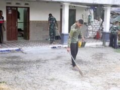 Bukan Cuma Bangun Jalan, Satgas TMMD Bojonegoro Beri Teladan Disiplin di Kesongo