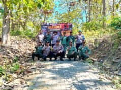 Polsek Malo dan Perhutani Bergerak Cegah Karhutla di Bojonegoro