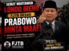 Forum Jurnalis Televisi Bojonegoro Kritik Ucapan Prabowo Londo Ireng, Minta Klarifikasi Terbuka