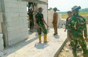 TMMD 129 Bojonegoro Bikin Rest Area Baru, UMKM Desa Kesongo Siap Naik Kelas