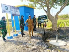 Dansatgas TMMD 129 Bojonegoro Tinjau Sumur Bor, Warga Kesongo Segera Terbebas Krisis Air