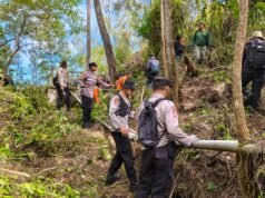 Hadapi Musim Kemarau, Polres Magetan Bersama Perhutani Perkuat Mitigasi Karhutla di Cemorosewu