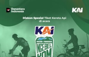 Dukung Gowes Ngebelkom, KAI Daop 7 Madiun Beri Diskon Tiket Kereta Api hingga 20 Persen
