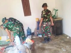TMMD 129 Bojonegoro Ubah Rumah Ibu Tini Jadi Layak Huni, Progres RTLH Capai 70 Persen